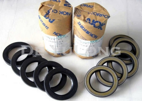 90 Shore Nok Shaft Oil Seals Custom Size Tcn / Tcv Type Low Temperature Resistance