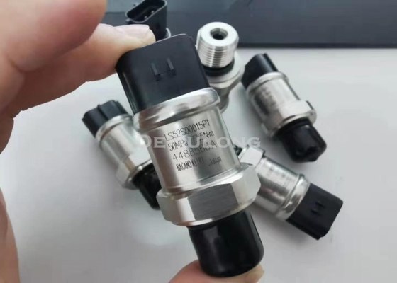 Metal Excavator Electrical Components High Pressure Sensor Solenoid Valve